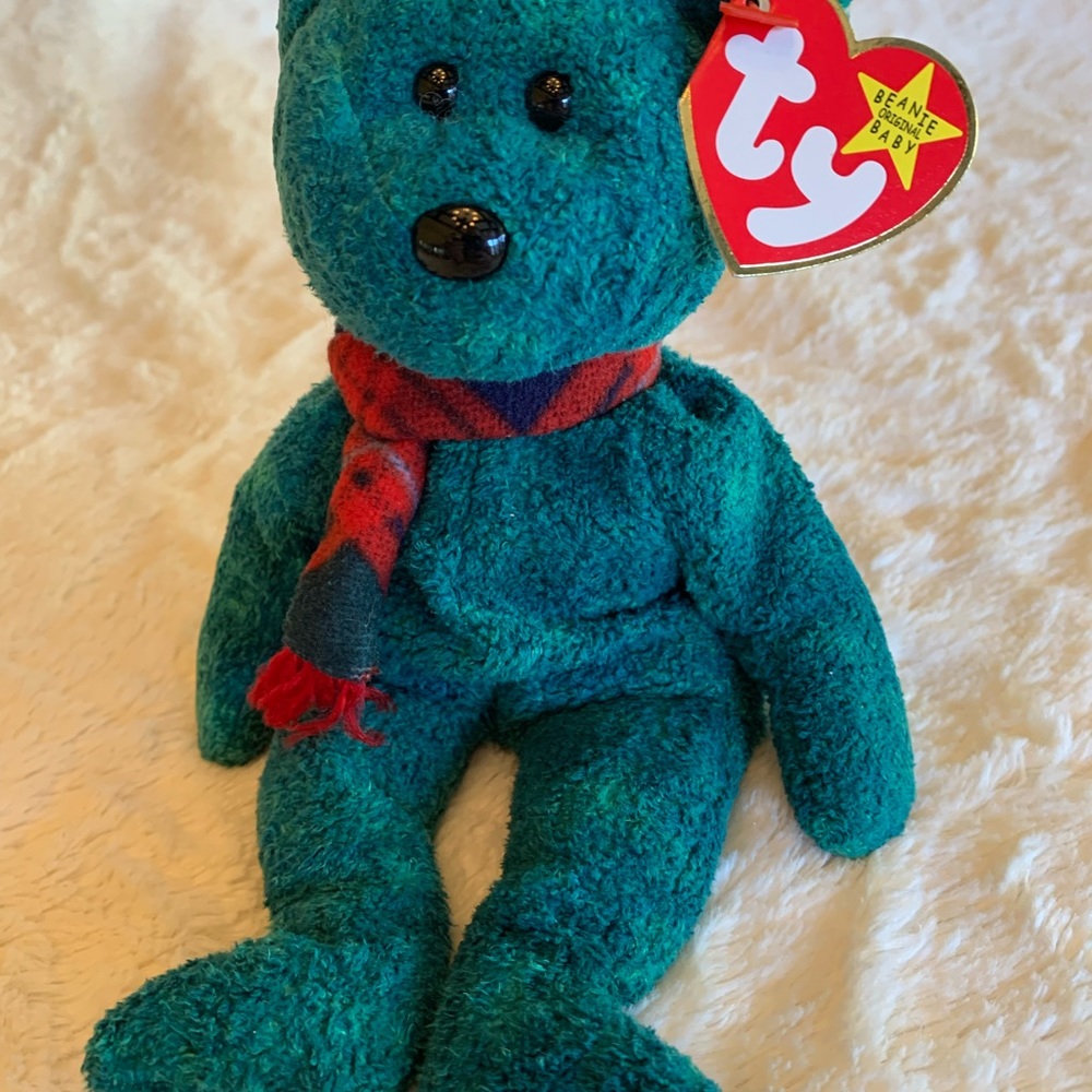Wallace the bear Ty beanie baby